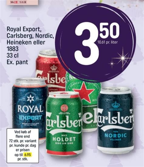 Tilbud på Royal øl .